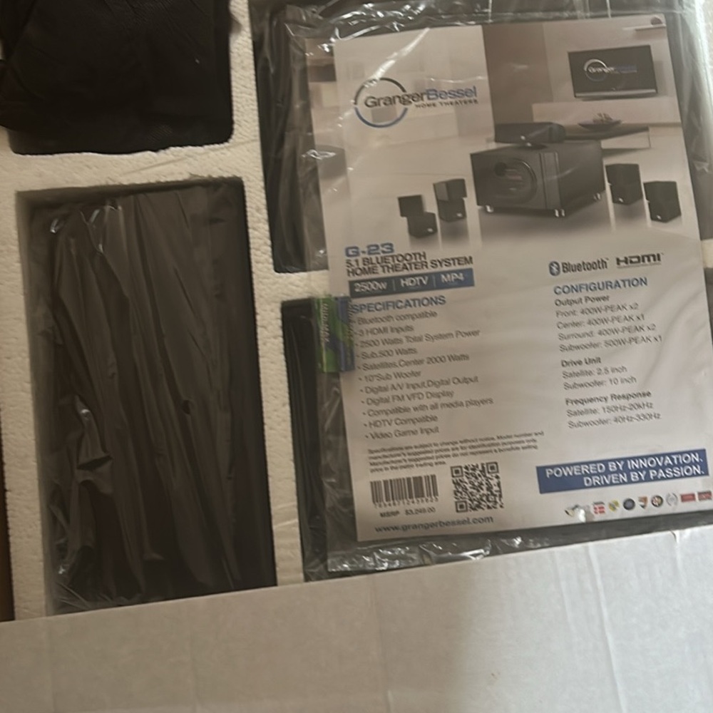Granger Bessel g 23 5.1 Bluetooth Home Theater system